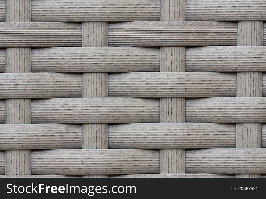 Woven Rattan Repeating Pattern