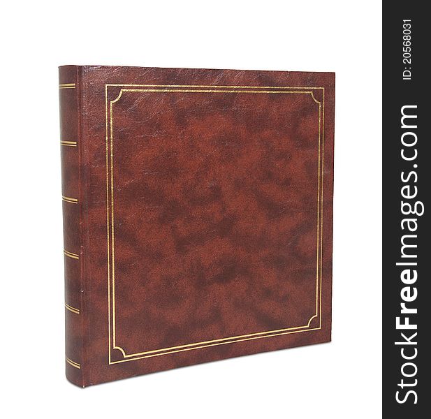Big book with clipping path photo album