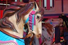 Merry Go Around Carousel Royalty Free Stock Photos Merry Go Around Carousel Royalty Free Stock Photos
