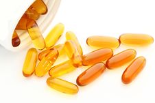 Fish Oil Royalty Free Stock Photography