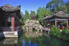 China Garden, Beihai Park ,Beijing Stock Photo China Garden, Beihai Park ,Beijing Stock Photo