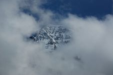 Peak Of The Snow Mountain Royalty Free Stock Photography