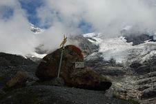 Snow Mountain Of Jungfraujoch Royalty Free Stock Photo
