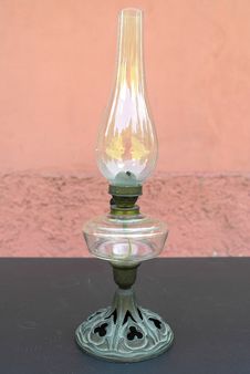 Kerosene Lamp Stock Photo