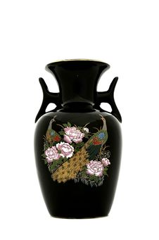Black Porcelain Vase Stock Images Black Porcelain Vase Stock Images