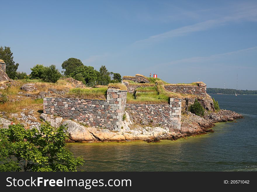 Suomenlinna, the fortress island near Helsinki, Finland. Suomenlinna, the fortress island near Helsinki, Finland