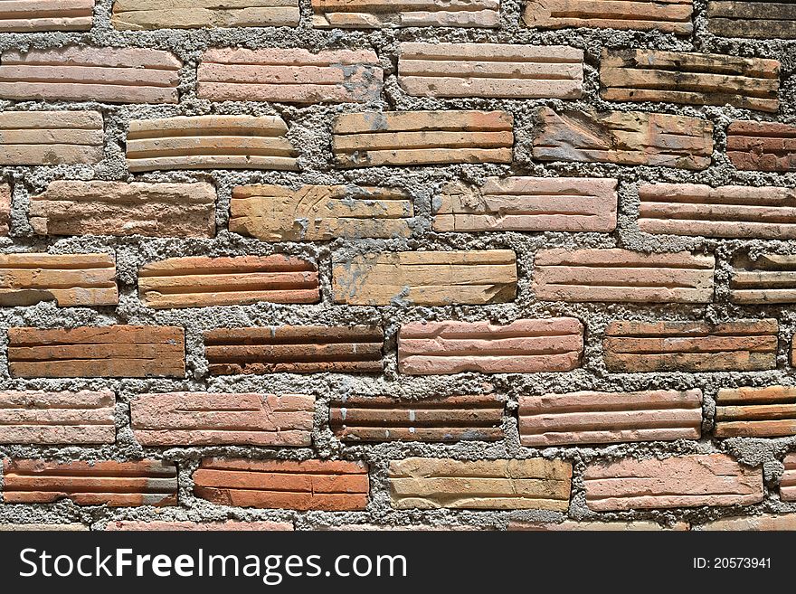 Brick wall background picture for general background usage.
