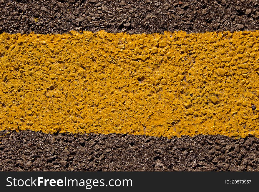 Black and yellow urban asphalt background and texture