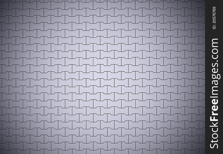 Abstract metal background 3d render