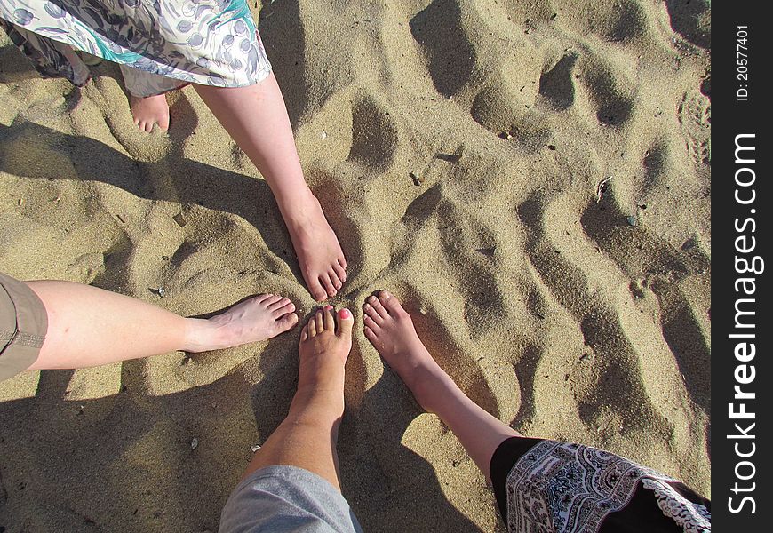 Feet In The Sand