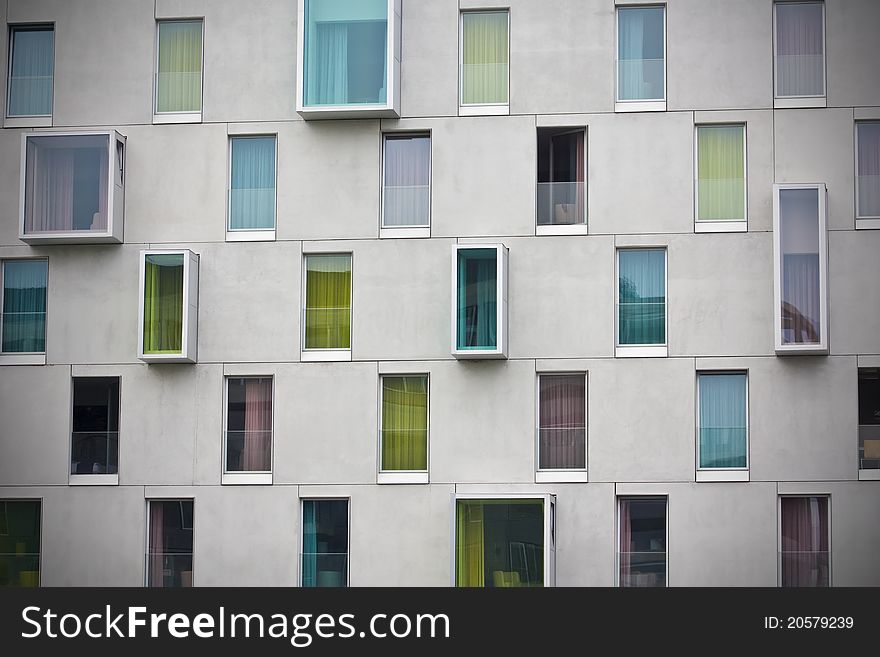 Rectangled Shape, Modern building in Cologne, Germany. Rectangled Shape, Modern building in Cologne, Germany