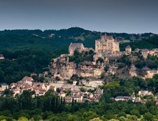 Village On A Hillside Royalty Free Stock Photo Village On A Hillside Royalty Free Stock Photo