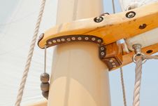 Views Of The Private Sail Yacht. Stock Photography Views Of The Private Sail Yacht. Stock Photography