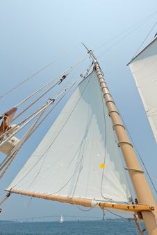 Views Of The Private Sail Yacht. Stock Photography Views Of The Private Sail Yacht. Stock Photography