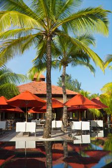 Restaurant At Tropical Resort Stock Photography Restaurant At Tropical Resort Stock Photography