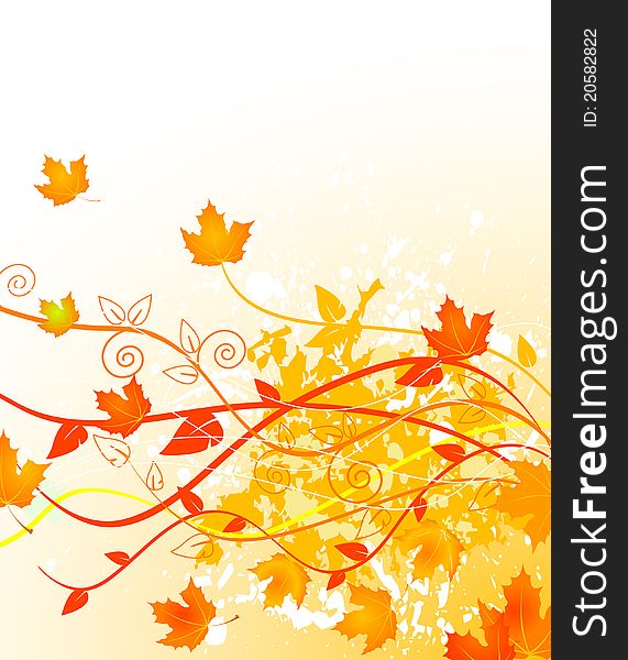 Autumn gold background with copy space. Autumn gold background with copy space