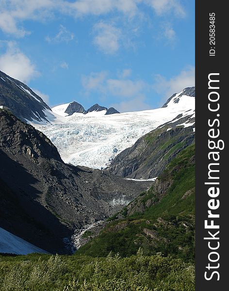 Whittier Alaska Mountain Landscape