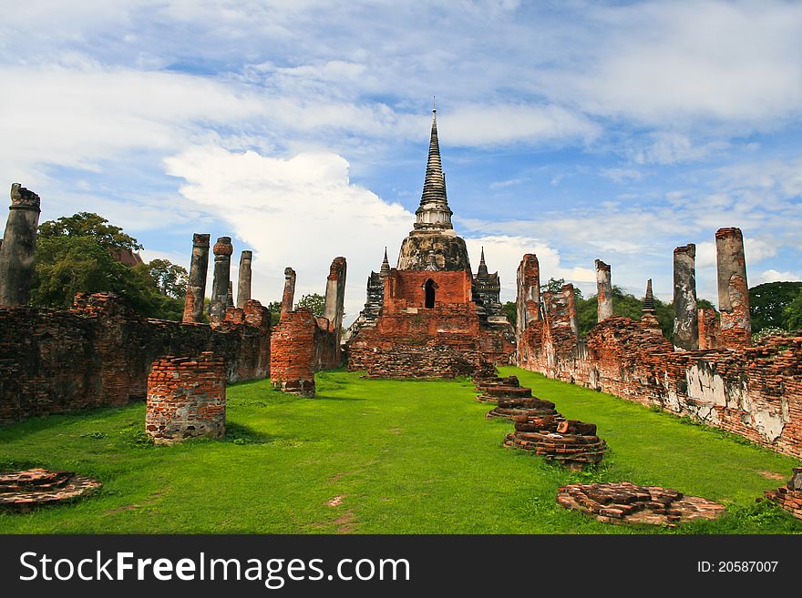 Ayutthaya is an ancient palace, the Royal Palace in Ayutthaya, the capital. Ayutthaya is an ancient palace, the Royal Palace in Ayutthaya, the capital