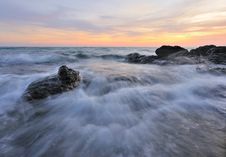 Sunrise Over Sea Stock Images Sunrise Over Sea Stock Images