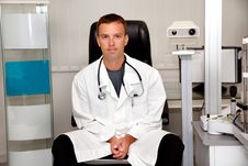 Doctor Man With Stethoscope Stock Photos Doctor Man With Stethoscope Stock Photos