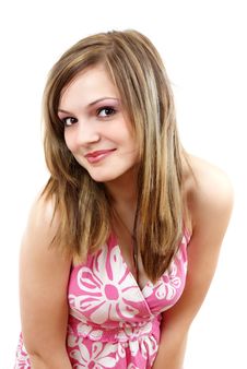 Portrait Of A Happy Young Woman Stock Photo Portrait Of A Happy Young Woman Stock Photo