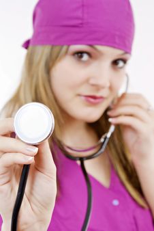 Beautiful Nurse Stock Photo Beautiful Nurse Stock Photo