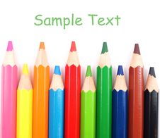 Close Up Of Color Pencils With Different Color Royalty Free Stock Photo Close Up Of Color Pencils With Different Color Royalty Free Stock Photo