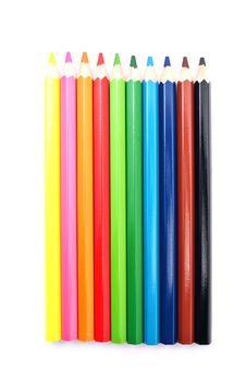 Close Up Of Color Pencils With Different Color Royalty Free Stock Image Close Up Of Color Pencils With Different Color Royalty Free Stock Image