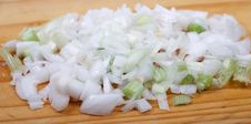 Diced Green Onions Stock Images Diced Green Onions Stock Images