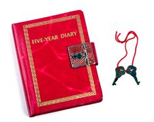 Antique Diary Book Royalty Free Stock Photo Antique Diary Book Royalty Free Stock Photo