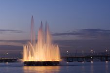 A Fountain In The Golden Horn, Istanbul-Turkey Royalty Free Stock Photo