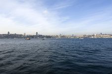 Bosphorus, Istanbul-Turkey Royalty Free Stock Photo
