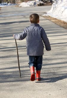 Young Boy Walking Stock Images Young Boy Walking Stock Images