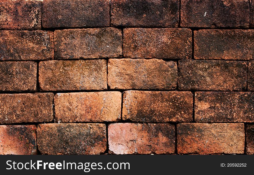 Detail of grunge brick wall. Detail of grunge brick wall