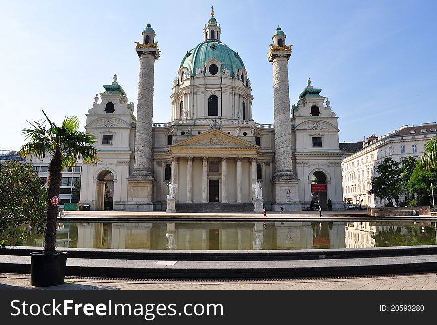 The St. Charles s Church (Germ.: Karlskirche)