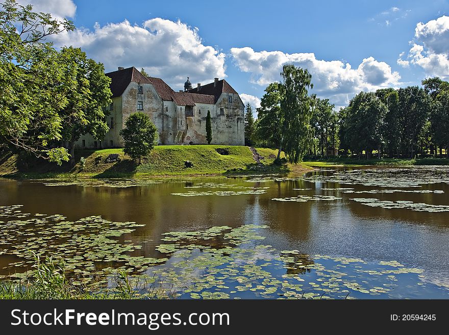 Medieval Castle In Jaunpils.