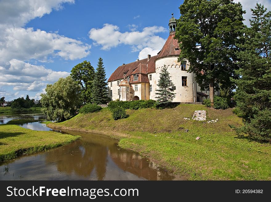 Medieval Castle In Jaunpils.