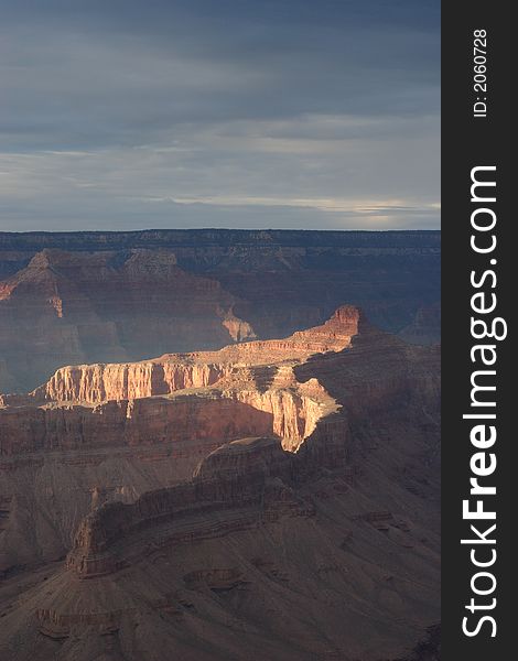 Pima Point at sunset - Grand Canyon National Park