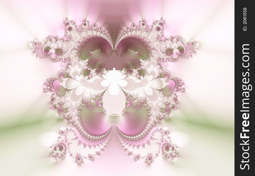 Abstract Flower Bouquet Design