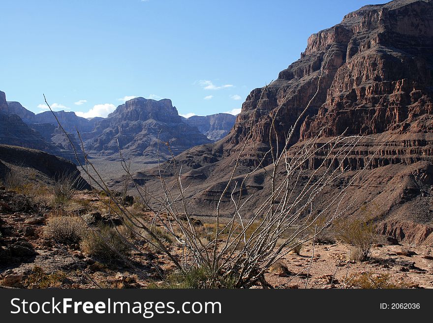 Desert View near grand canyon. Desert View near grand canyon