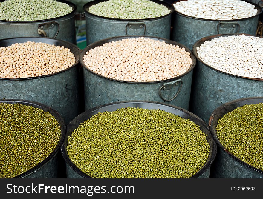 Mung bean in Sichuan produce market ,west of China. Mung bean in Sichuan produce market ,west of China