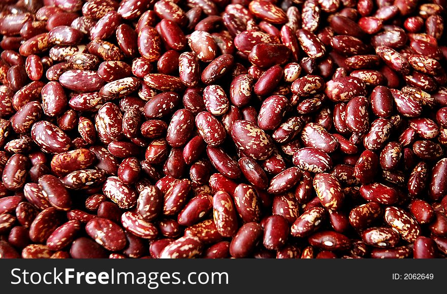Kidney bean in Sichuan produce market ,west of China. Kidney bean in Sichuan produce market ,west of China