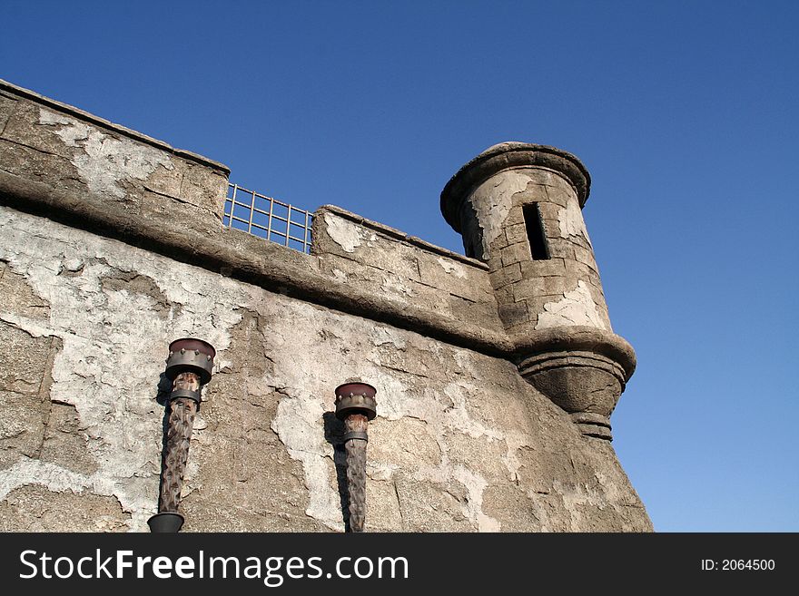 Old Fortress walls and castle