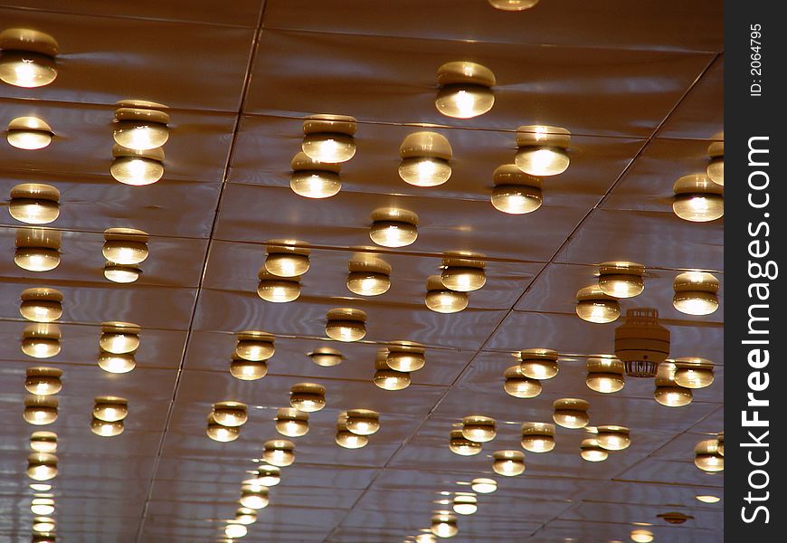 Lamp, light, reflection, point, shadow, texture, abstract. Lamp, light, reflection, point, shadow, texture, abstract