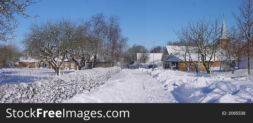 Winter landscape - useful as background