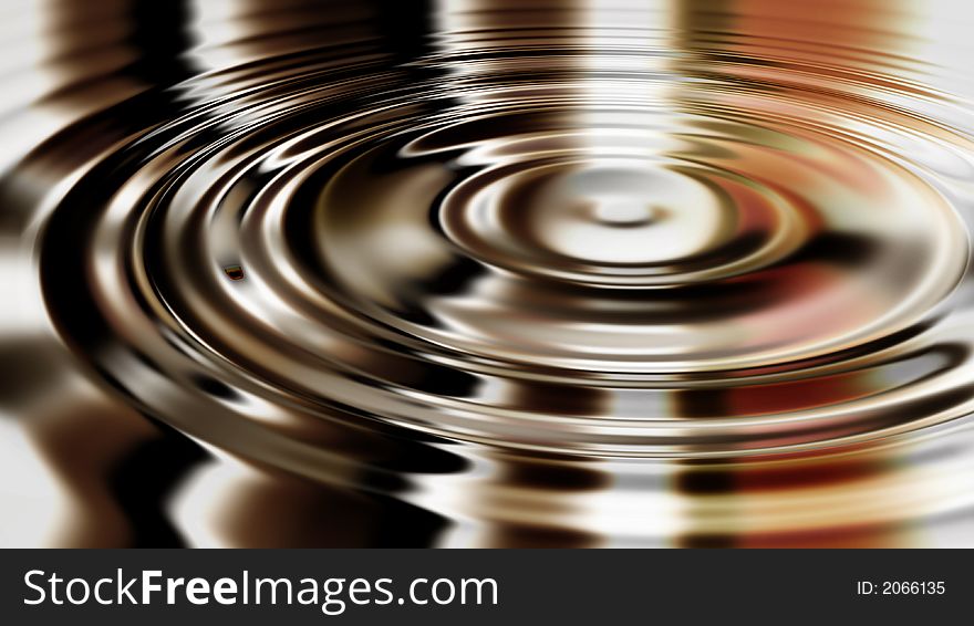 Background ripples in liquid material. Background ripples in liquid material