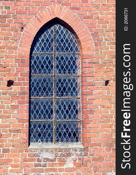 Gothic church window.