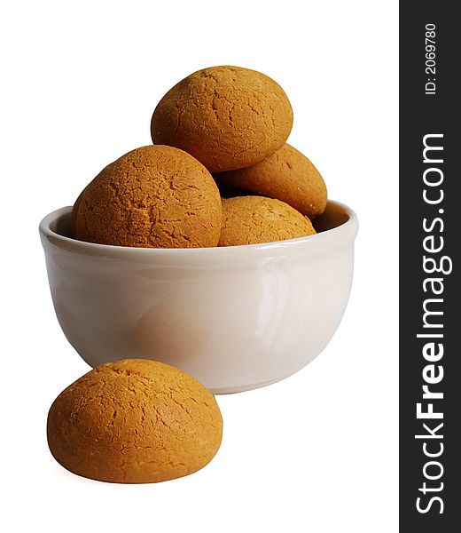 Spice-cakes isolated on a white background with clipping path. Spice-cakes isolated on a white background with clipping path