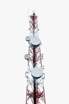 Mobile Phone Communication Tower Royalty Free Stock Images Mobile Phone Communication Tower Royalty Free Stock Images