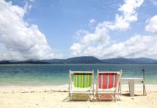 Beach Chair Stock Photography Beach Chair Stock Photography